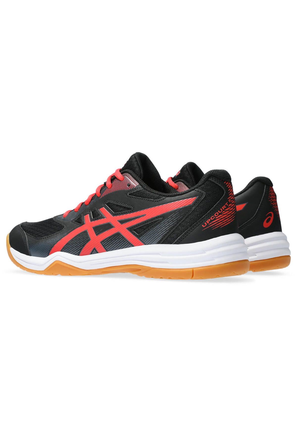 Asics Upcourt 5 Erkek Siyah Voleybol Ayakkabısı 1071a086-002
