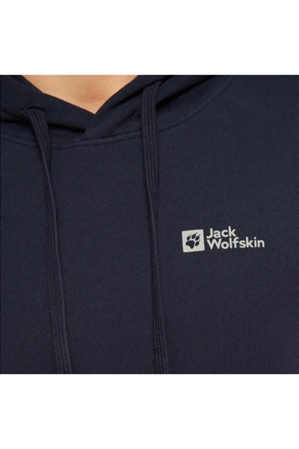Jack Wolfskin Tommy Hoody Lacivert Erkek Kapüşonlu Sweatshirt