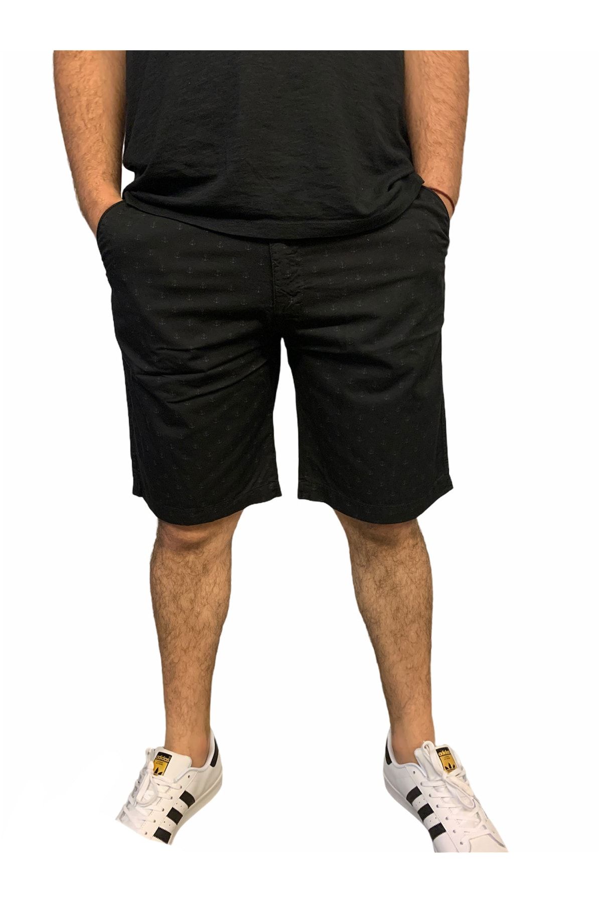 Superfly Chino Erkek Siyah Şort 21705-02
