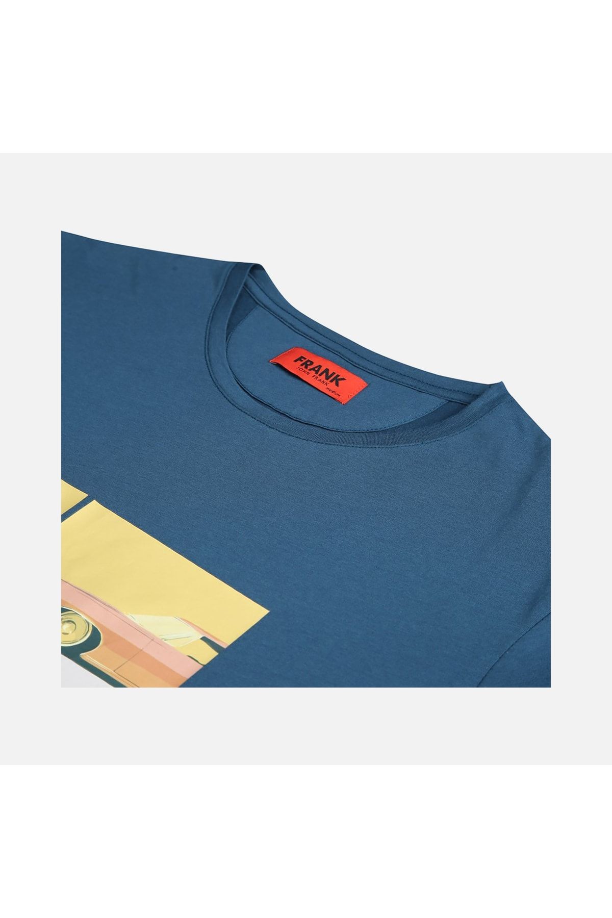 JOHN FRANK The Car Erkek Baskılı T-shirt