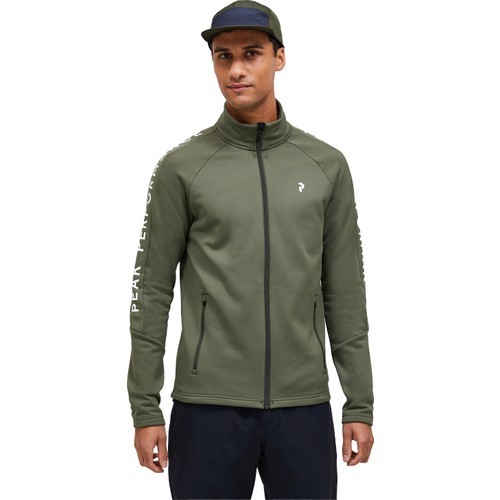 Peak Performance Rider Zip Erkek Yeşil Outdoor Ceket
