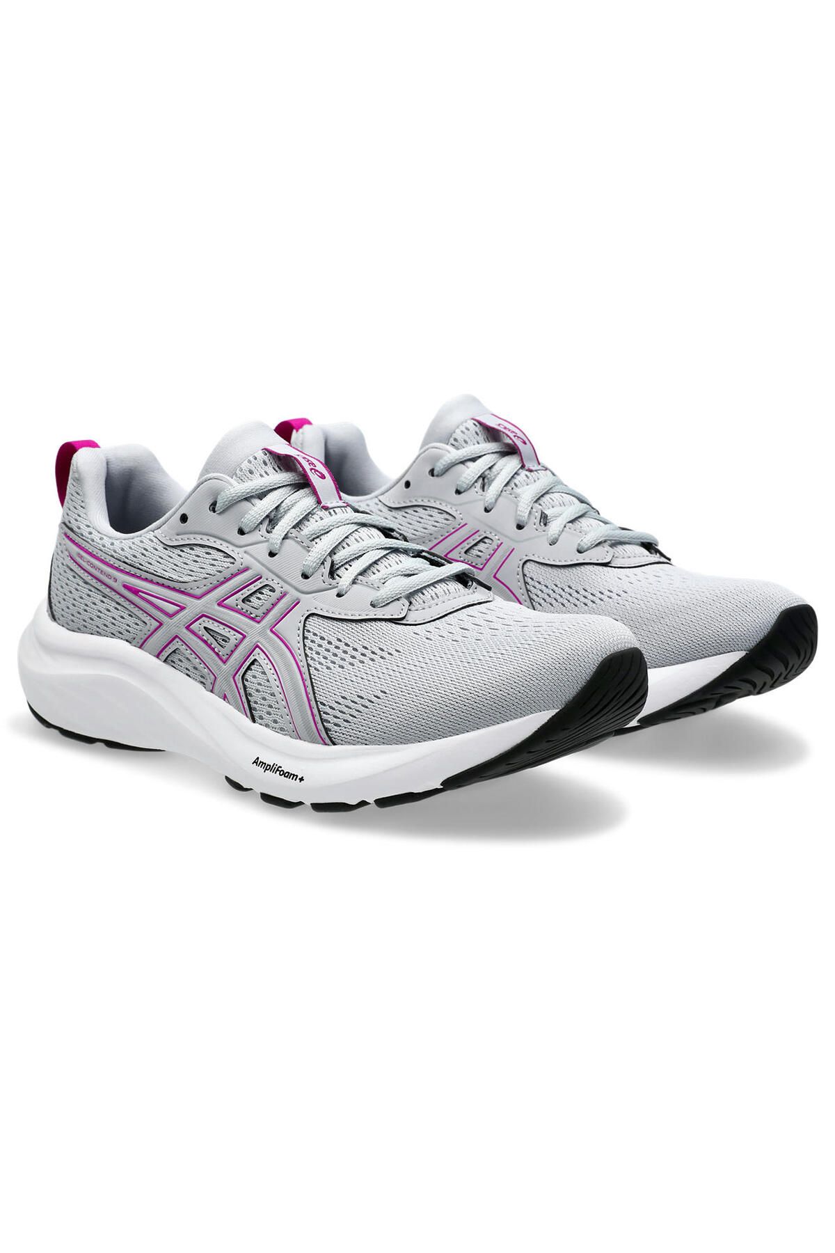 Asics Gel-contend 9 Kadın Gri Koşu Ayakkabısı 1012b681-020