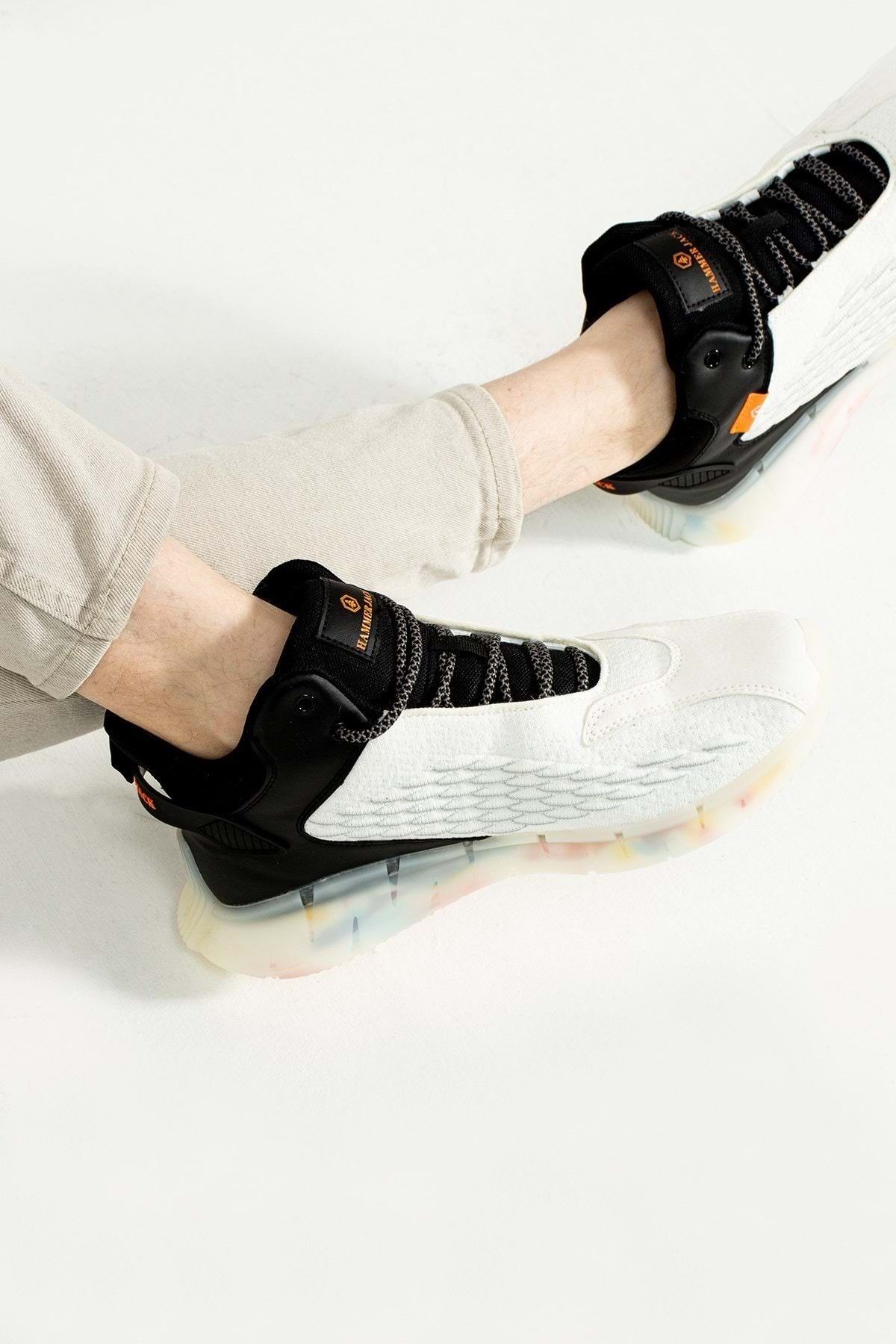 Hammer Jack Beyaz Erkek Spor Ayakkabı