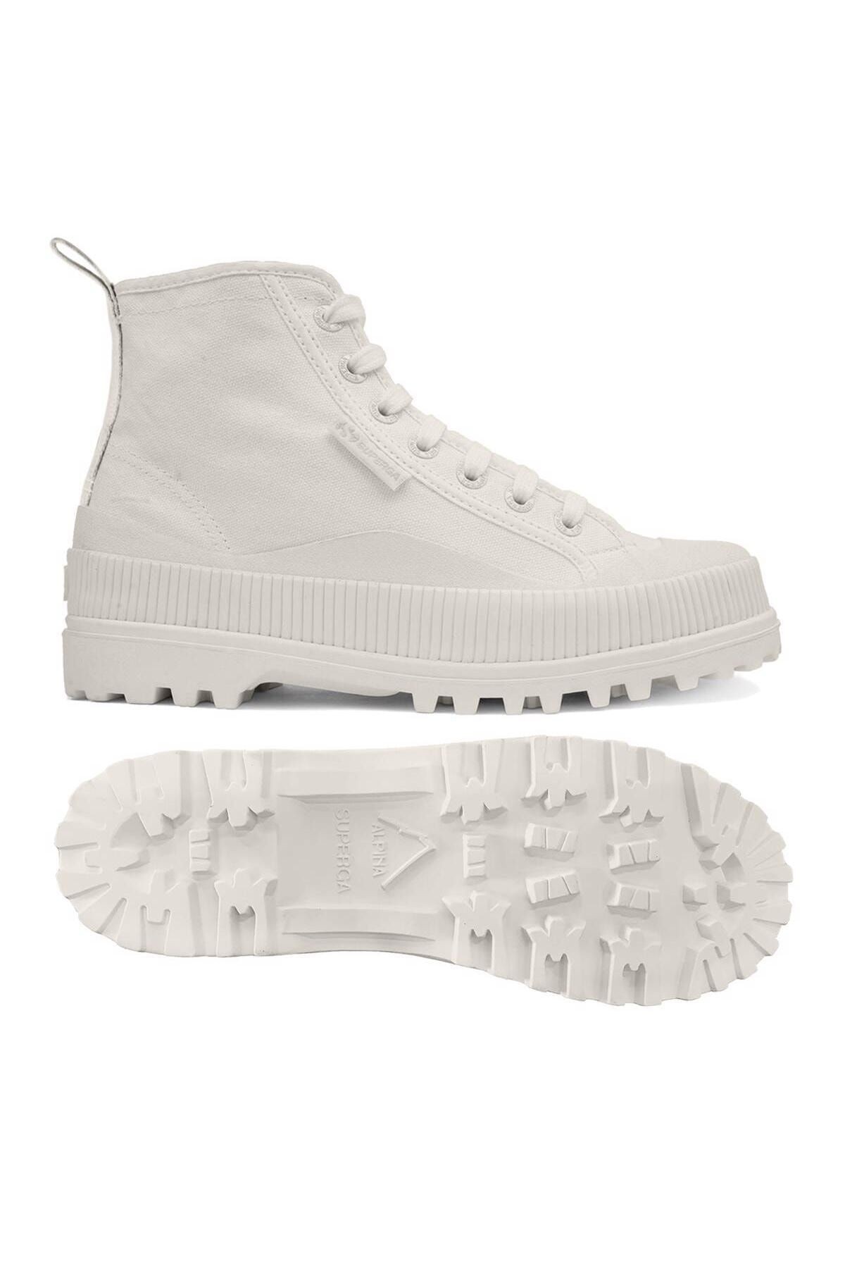 Superga 2469 Alpina Wave Tape Canvas Wr Unisex Bej Bot
