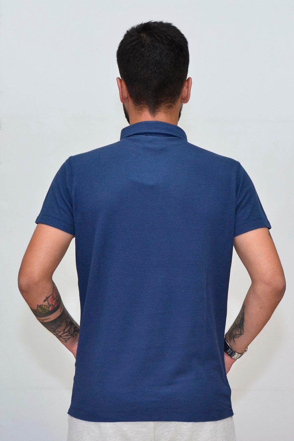 Superfly Düz Basic Polo Yaka Erkek Tişört 20817