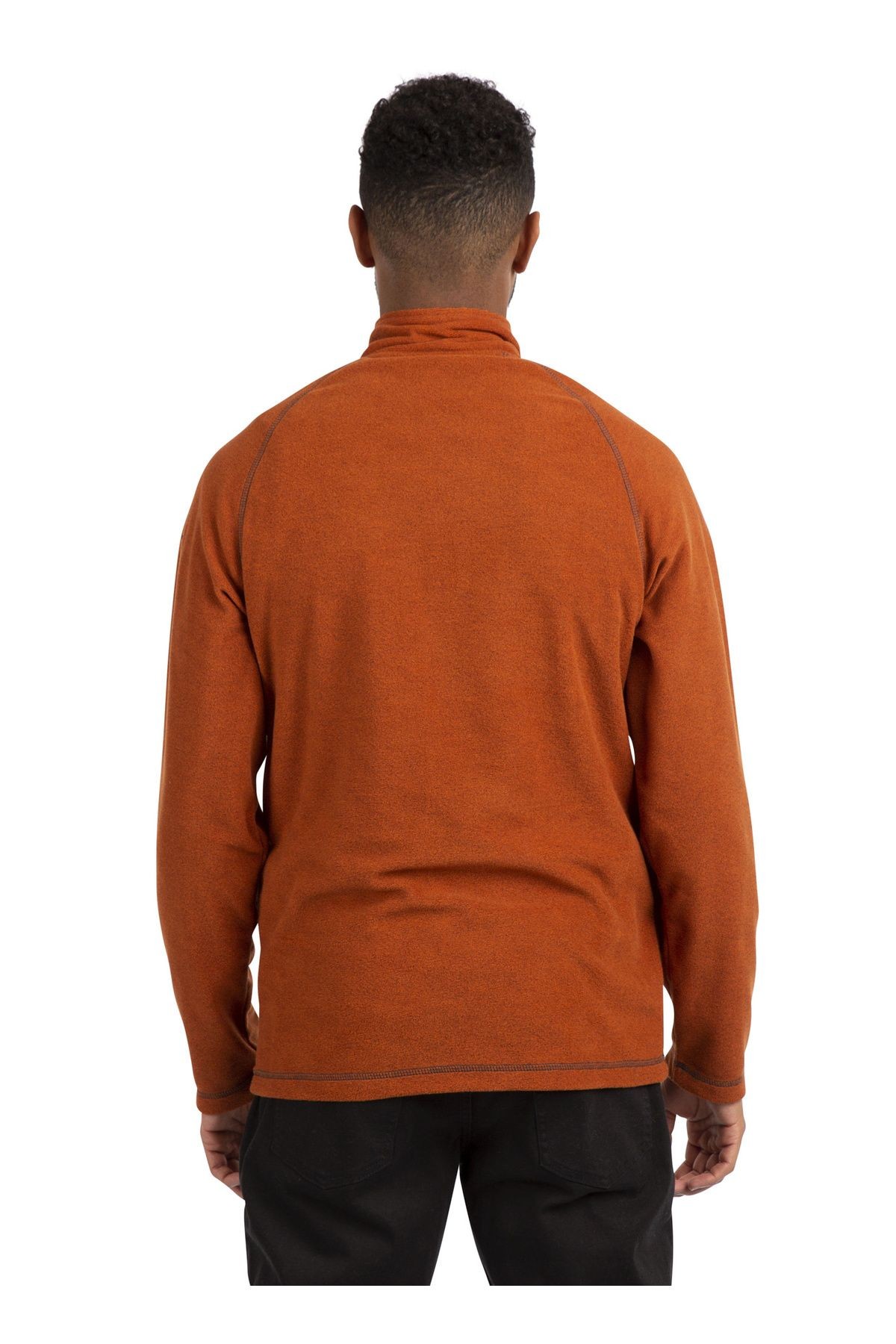 Trespass Turuncu Erkek Dik Yaka Polar Sweatshırt 
