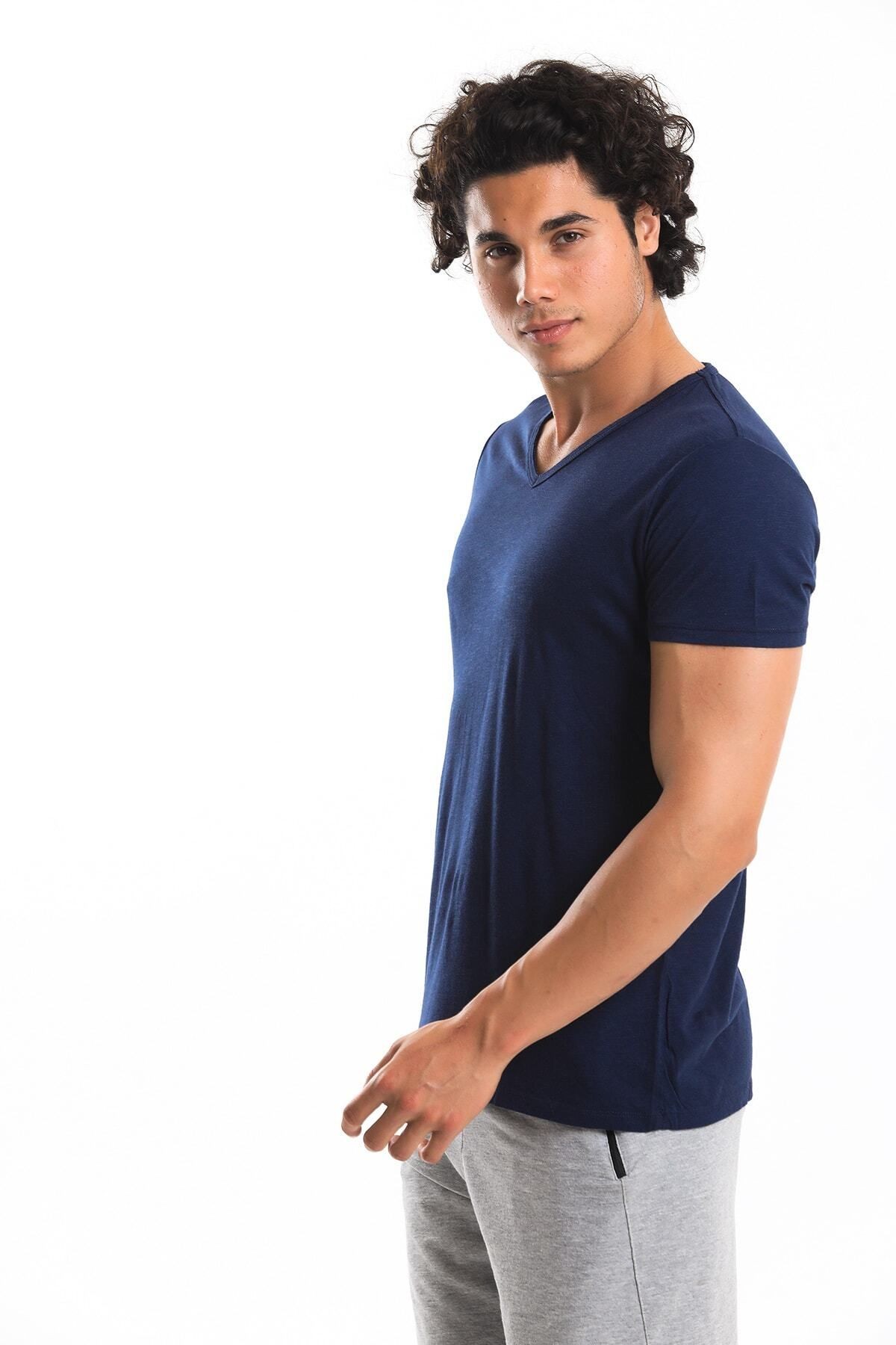 Superfly Tshirt Erkek Lacivert Tshirt 20459-04