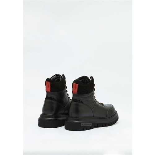 STEIN-BLACK // BASKILI DERİ