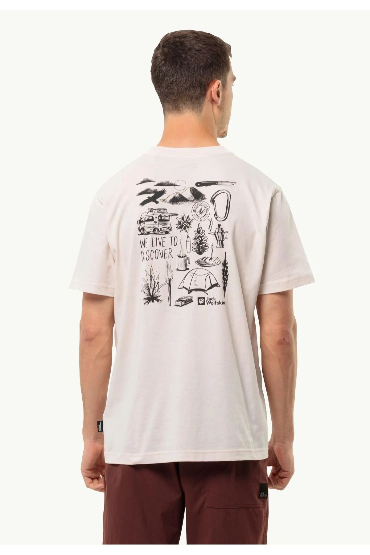 Jack Wolfskin Discover T M Erkek T-Shirt