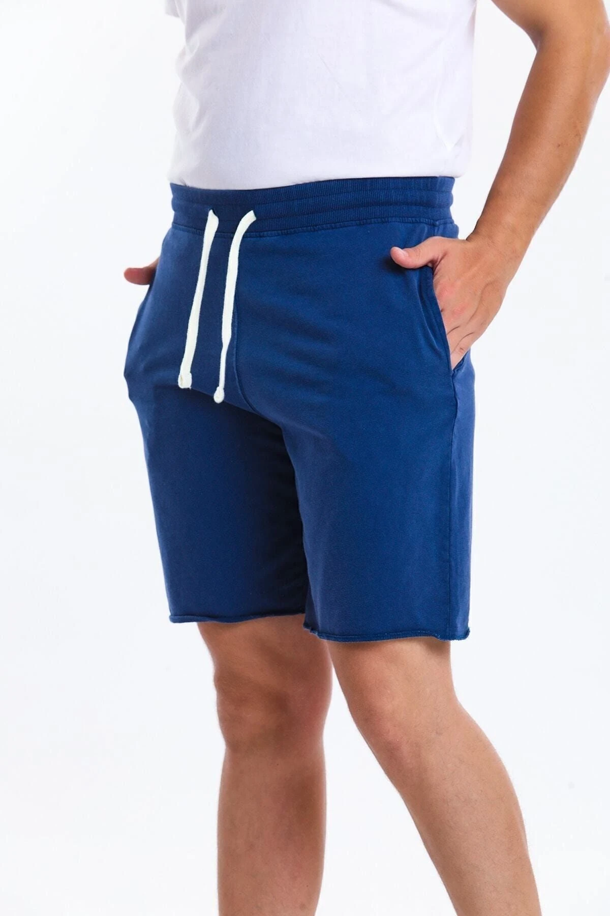 Superfly 22636-MEN Sw Short Indıgo Lacivert Erkek Şort