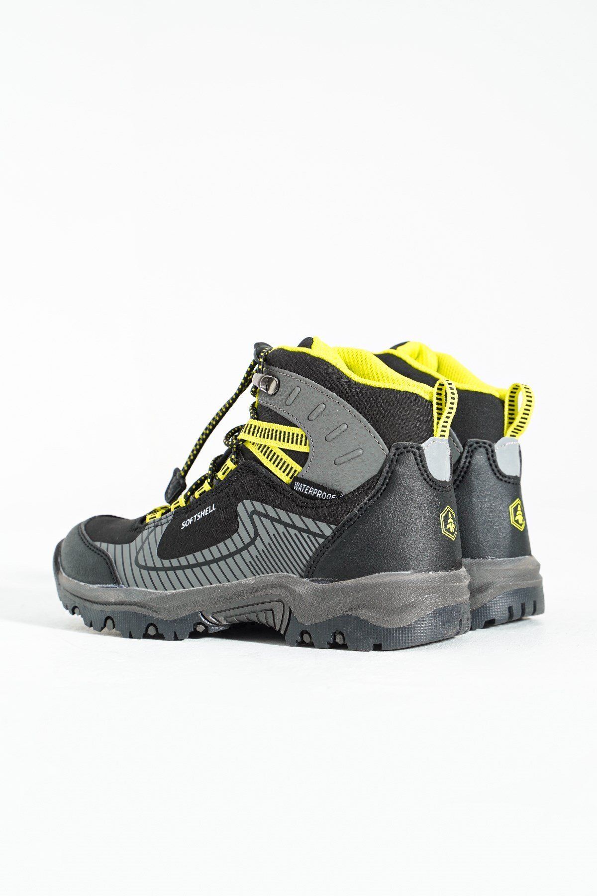 Hammer Jack Tomas Su Geçirmez Siyah Sarı Outdoor Çocuk Bot