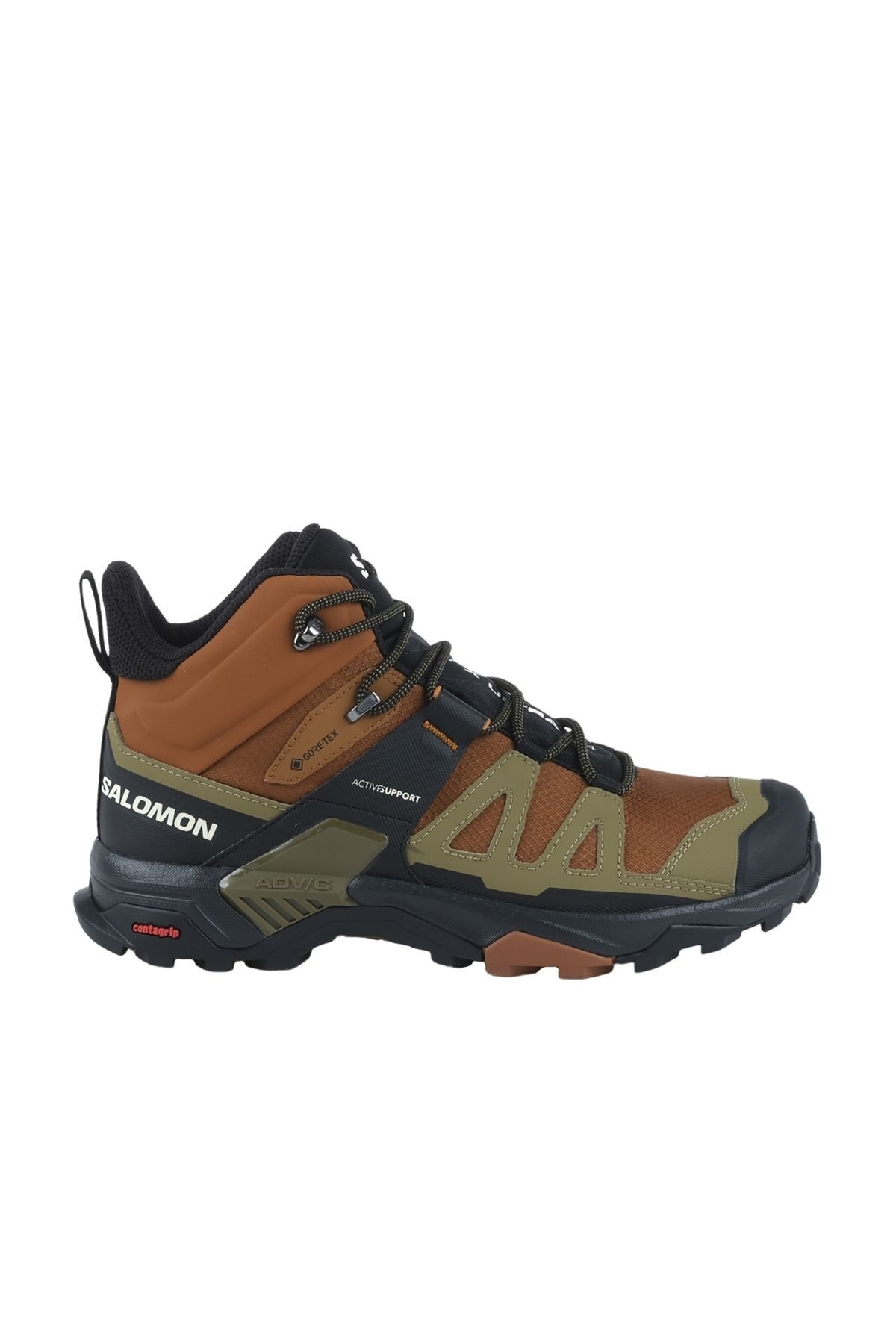 Salomon x Ultra 4 Mid Gore-Tex Erkek Outdoor Botu - Kahve