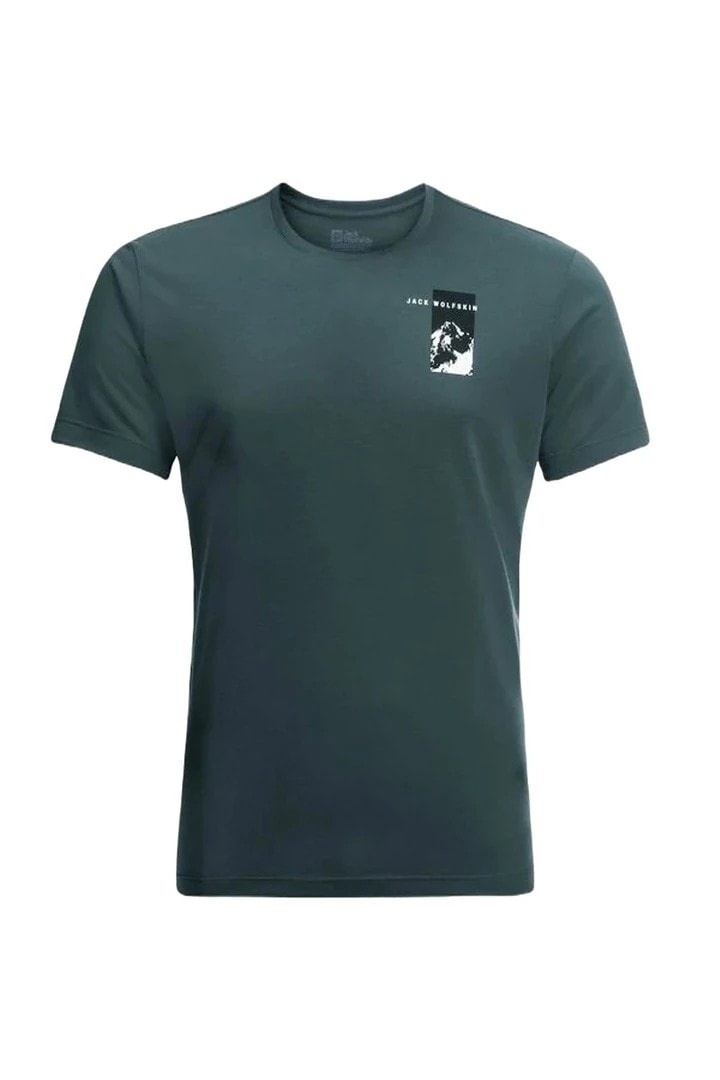 Jack Wolfskin Vonnan S/s Graphic T M Erkek T-shirt