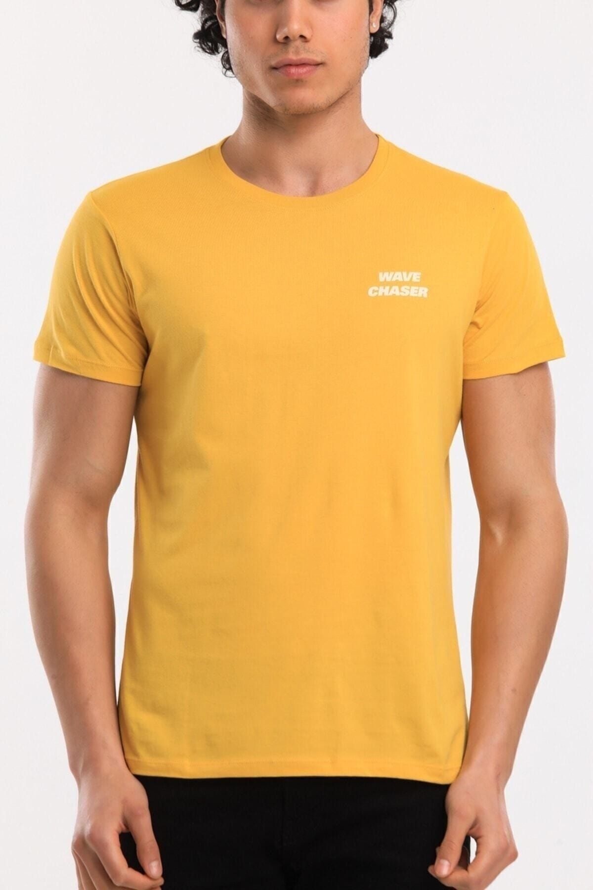 Superfly Tshirt Erkek Sarı Tshirt 21619-22