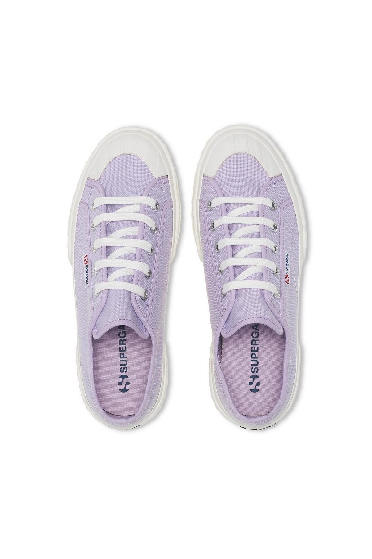 Superga 2630 Stripe Unisex Lila Bileksiz Sneaker