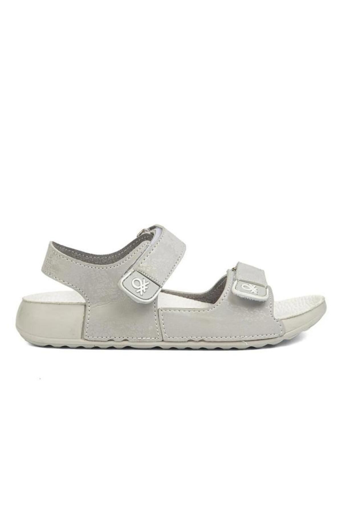 Benetton Gri Kız Çocuk Sandalet BN-1238