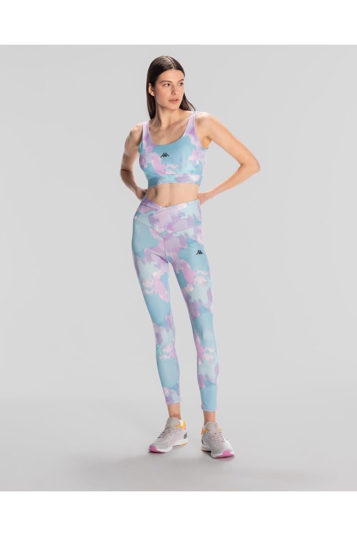 Kappa Trix Bra Kadın Mavi Regular Fit Sporcu Sütyeni