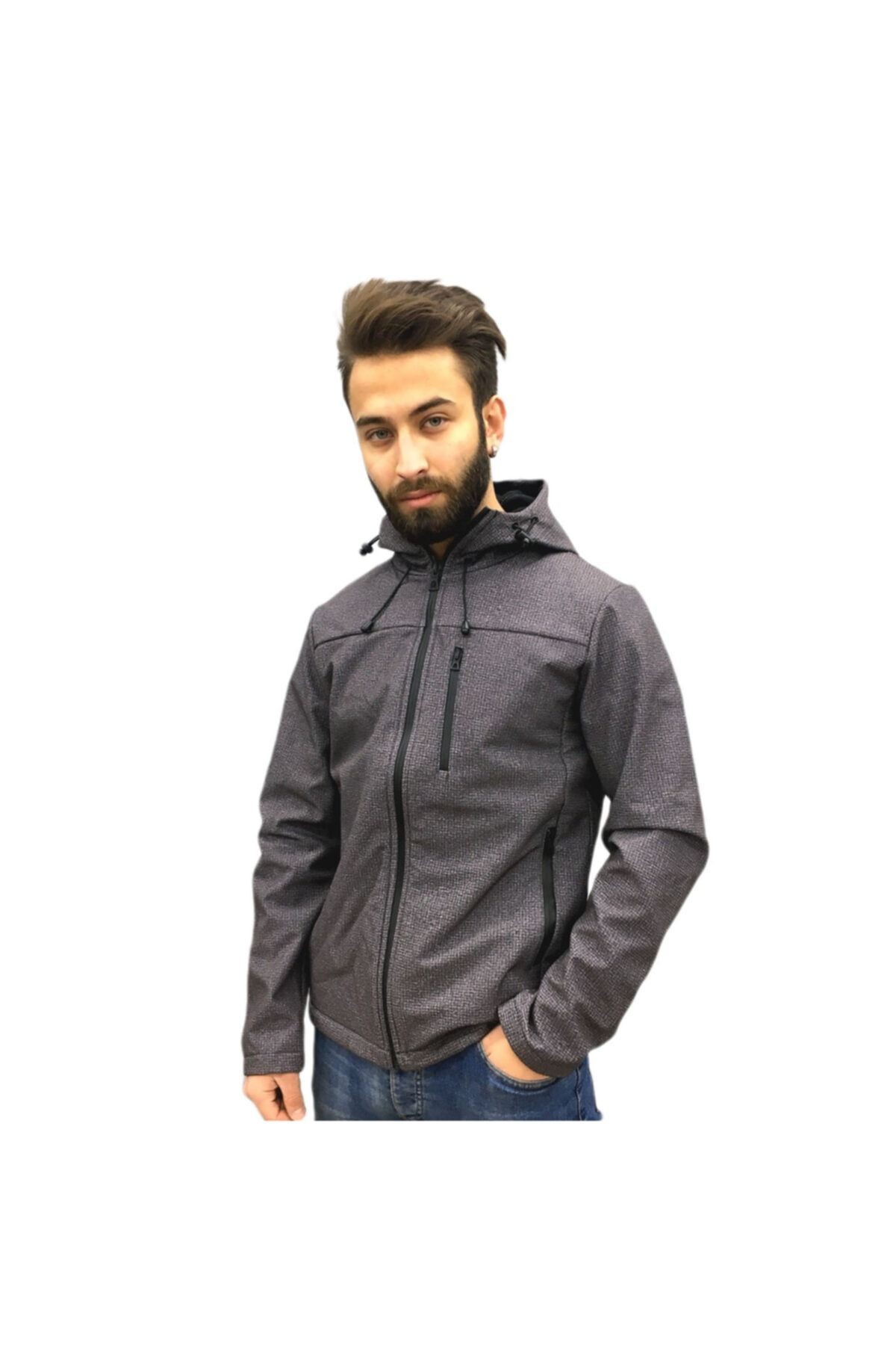 Exuma Softshell Mont Erkek Antramelange 281100P