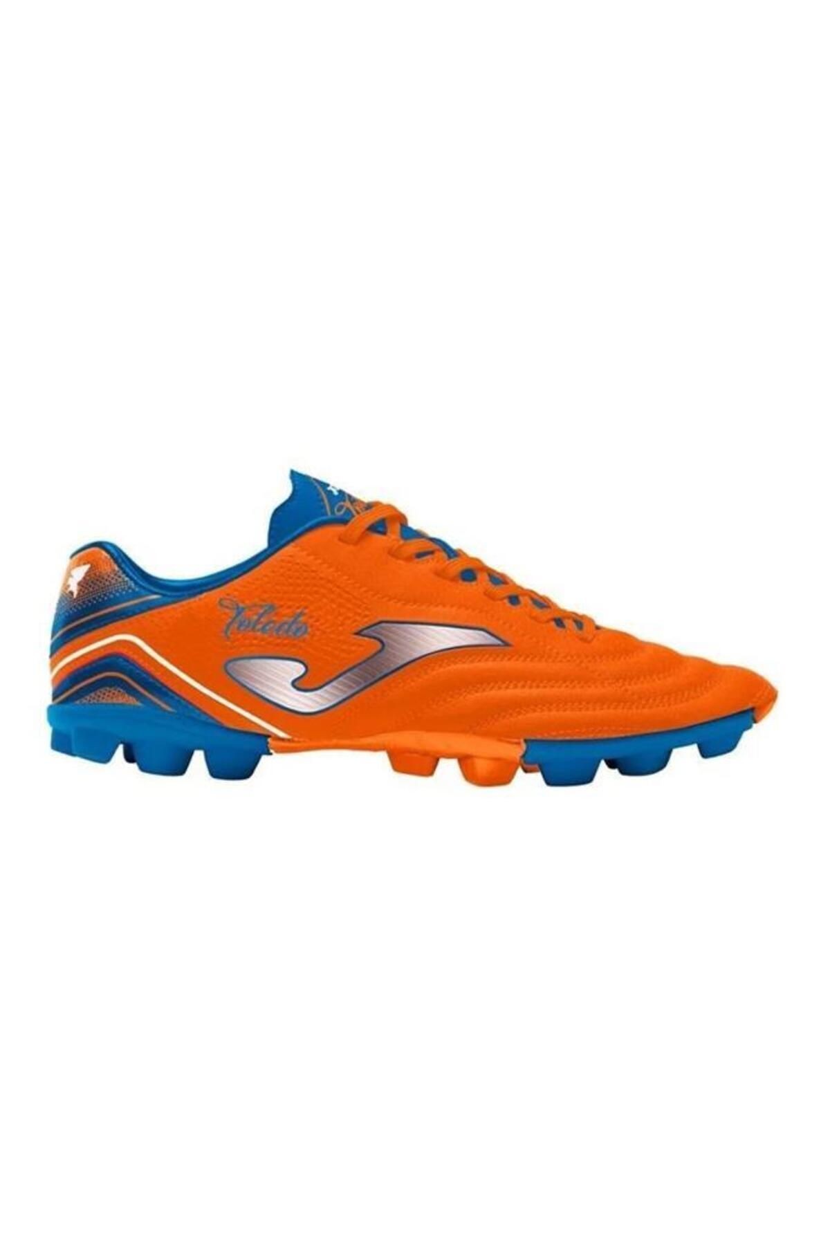 Joma Toledo Jr 2308 Royal Hard Ground Turuncu/mavi Çocuk Krampon