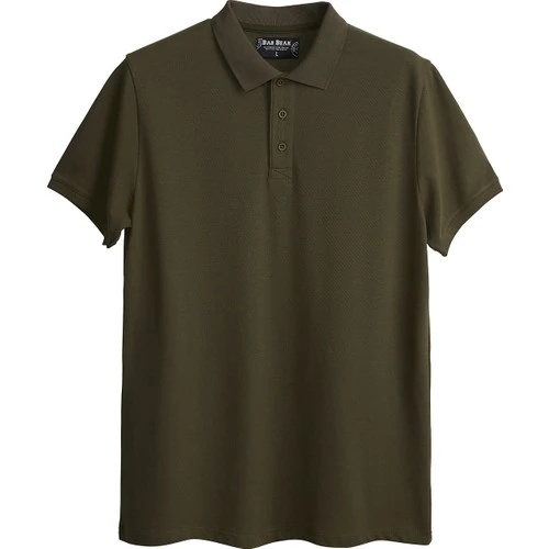 Bad Bear Stark Erkek Haki Polo Tişört