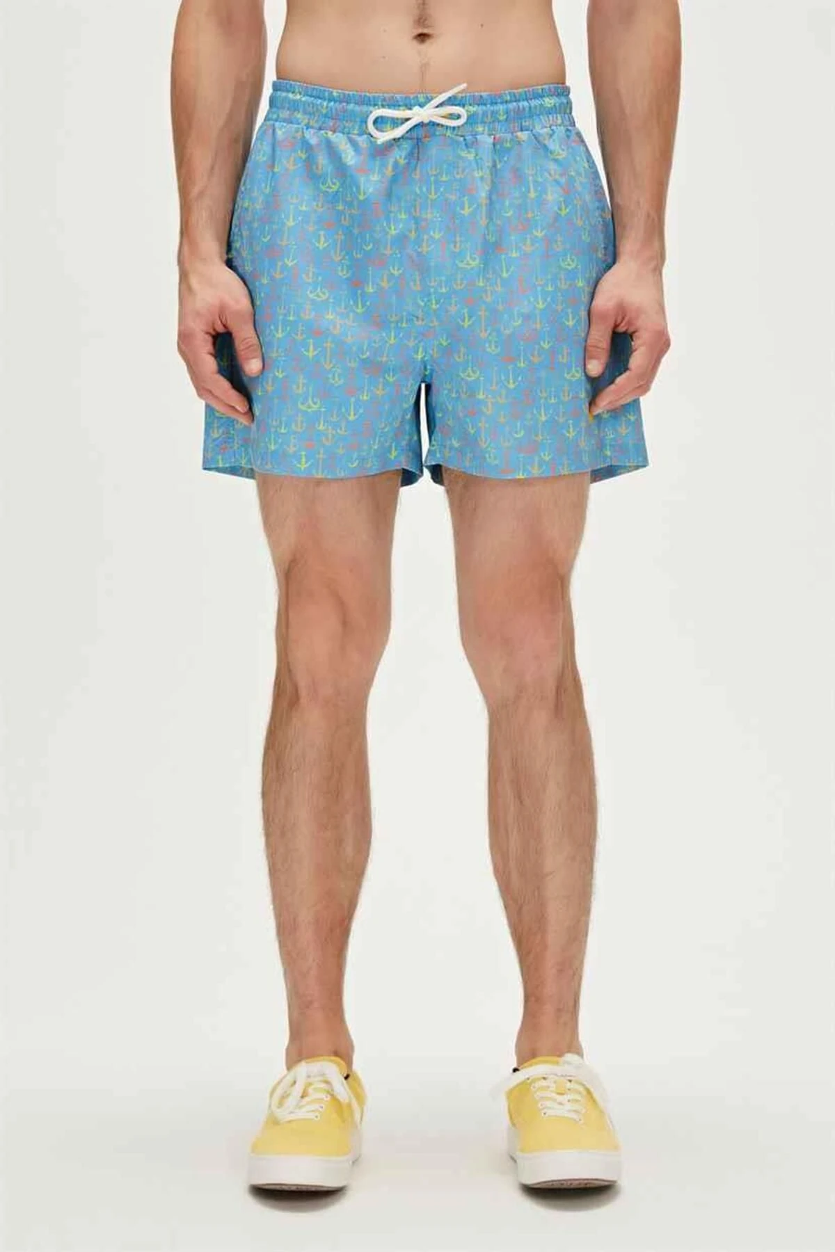 Bad Bear Anchor Deniz Şortu Blue Mavi Erkek Şort Mayo