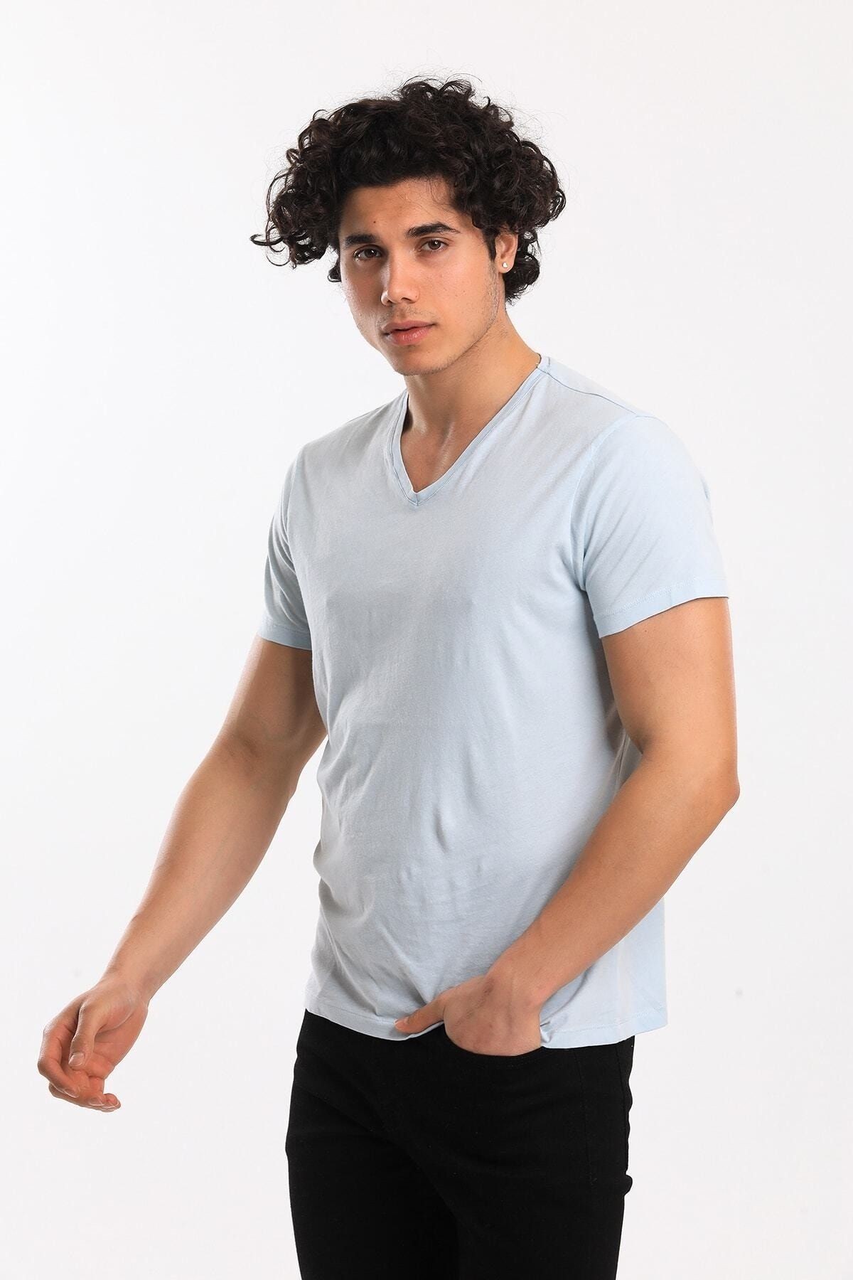 Superfly Men Tshırt L.Blue Erkek T-Shirt 21522-11