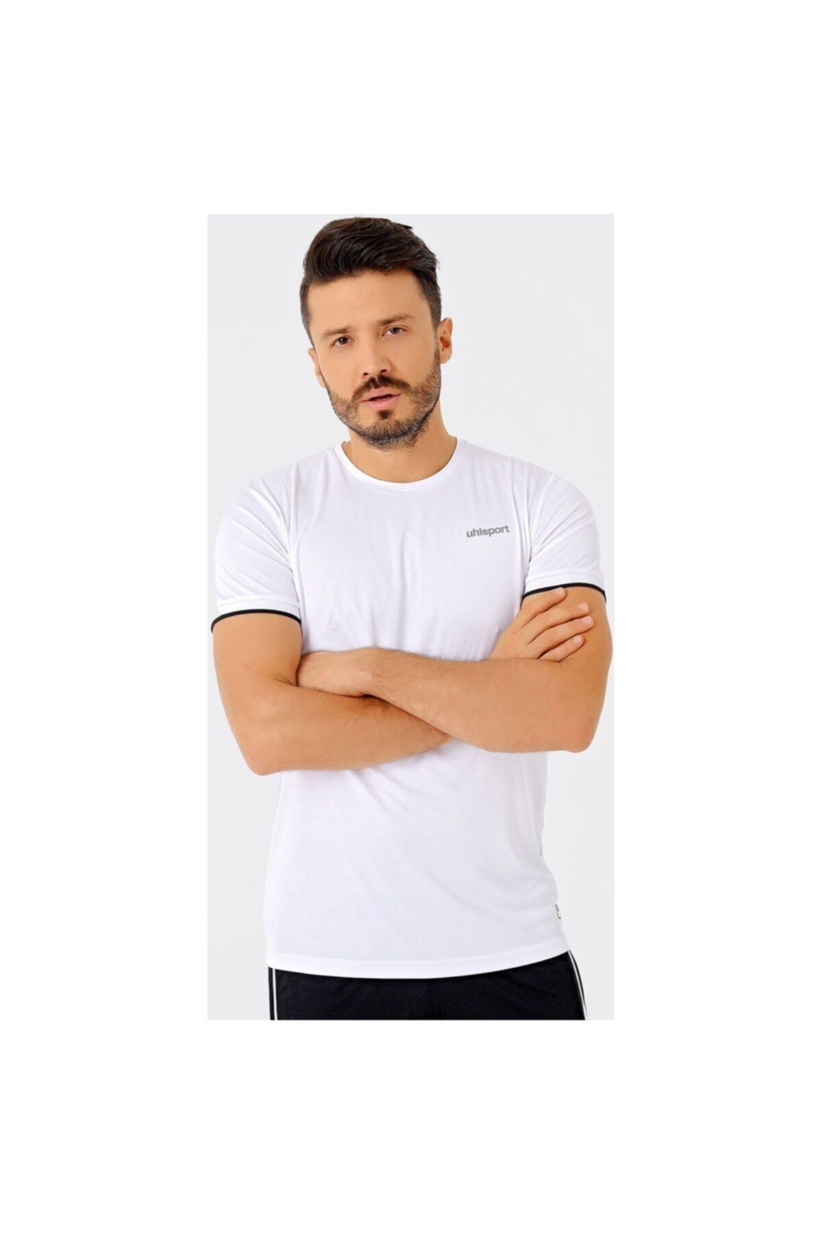 Uhlsport Erkek Beyaz T-Shirt Marx