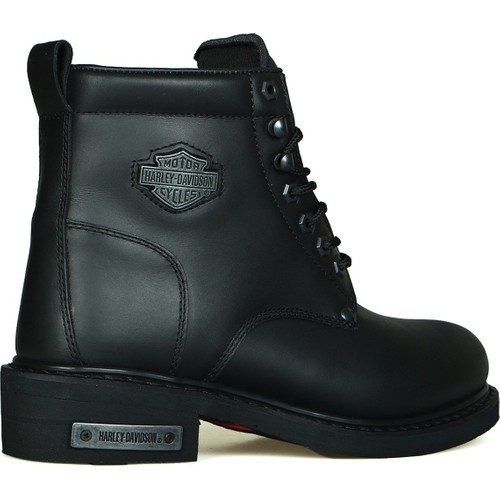 Harley Davidson Gibson Siyah Yağlı Erkek Deri Bot 025m100109