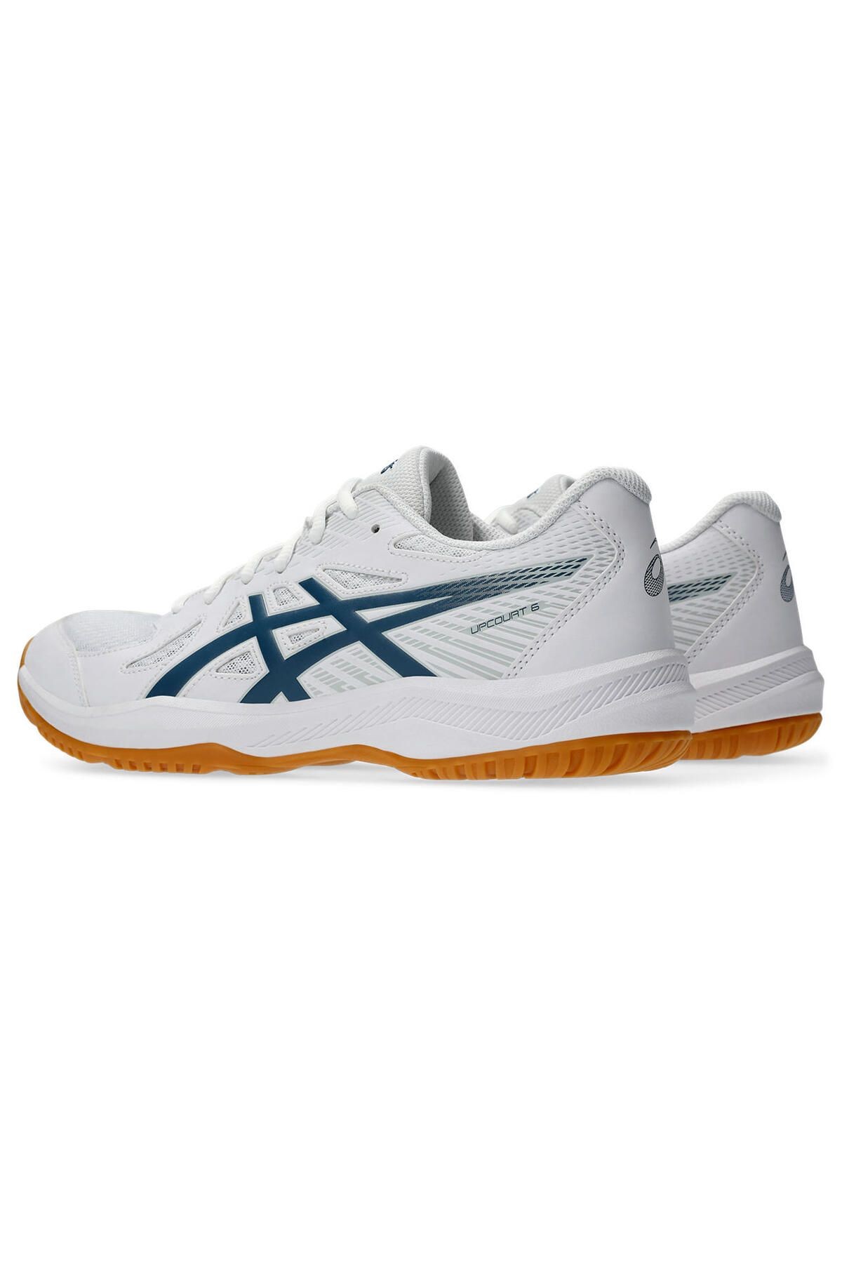 Asics Upcourt 6 Erkek Beyaz Voleybol Ayakkabısı 1071a104-100