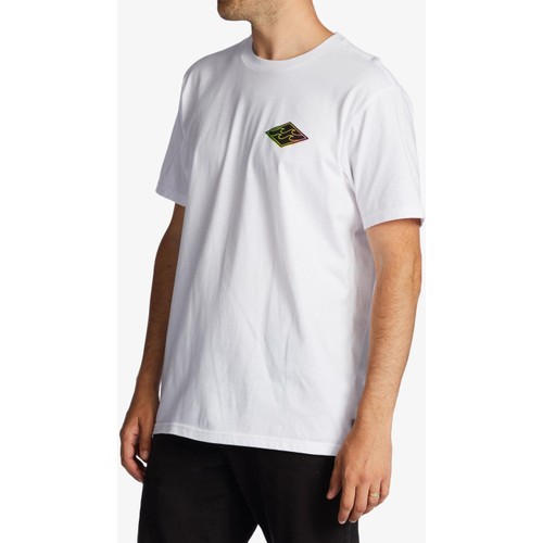 Billabong Crayon Wave Ss Erkek Beyaz T-Shirt ABYZT01697-WHT