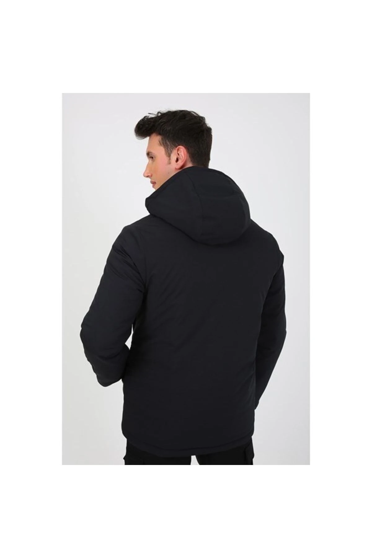 Exuma Erkek Siyah Mont Winter Jacket 2311002