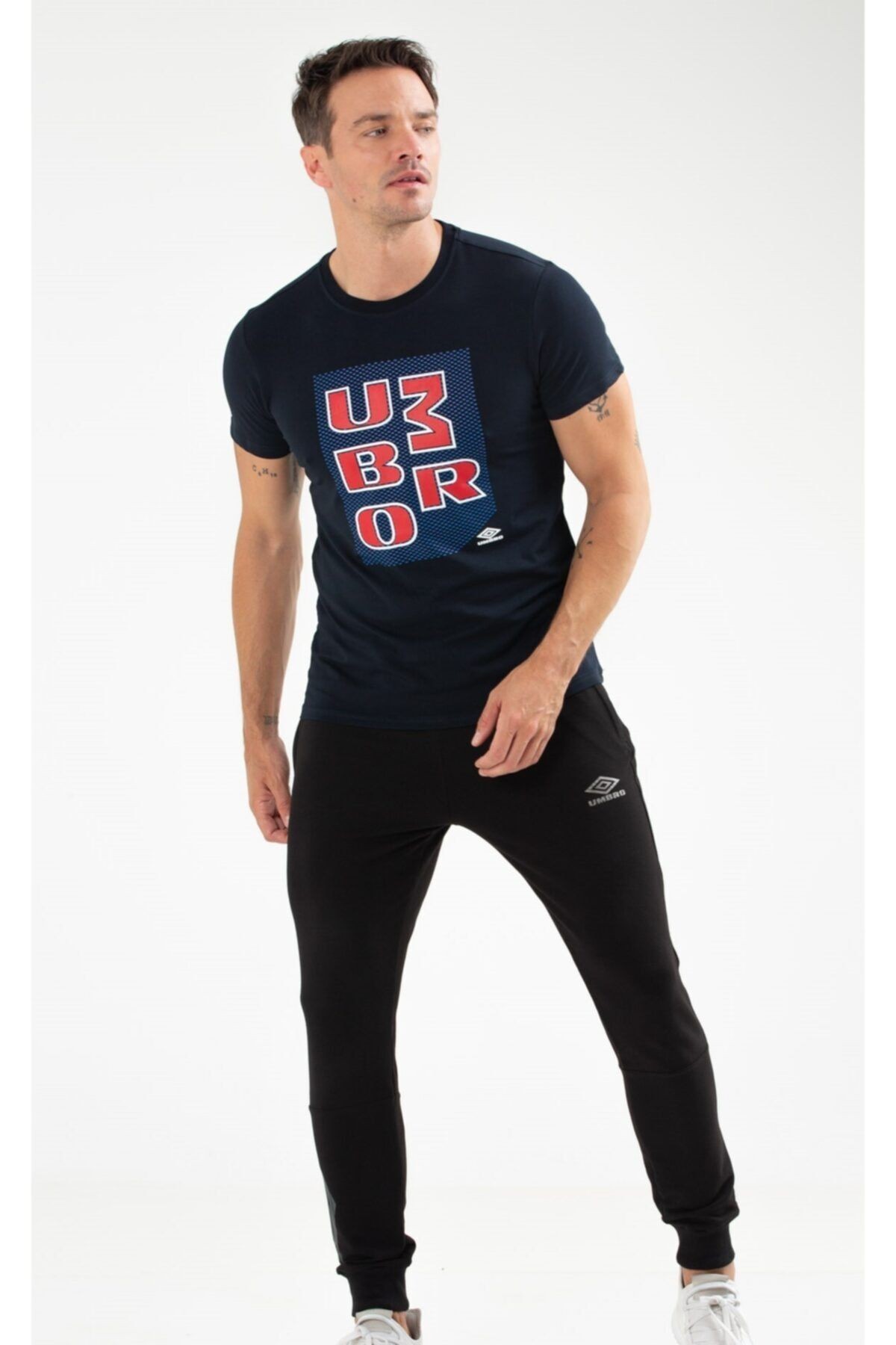 UMBRO TF-0136 Umb Knut T-Shirt D.BLUE