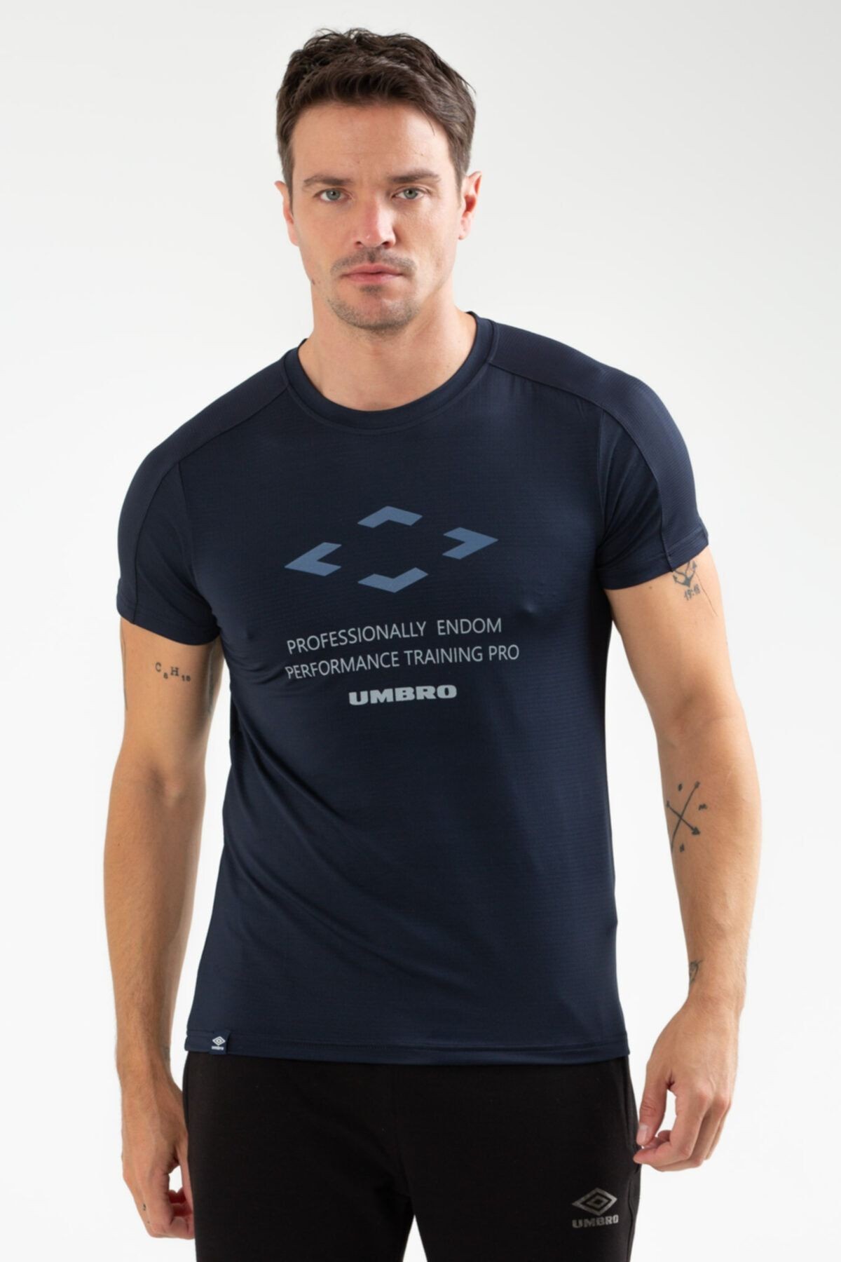 Umbro Tf-0117 Cary Erkek T-shirt Lacivert