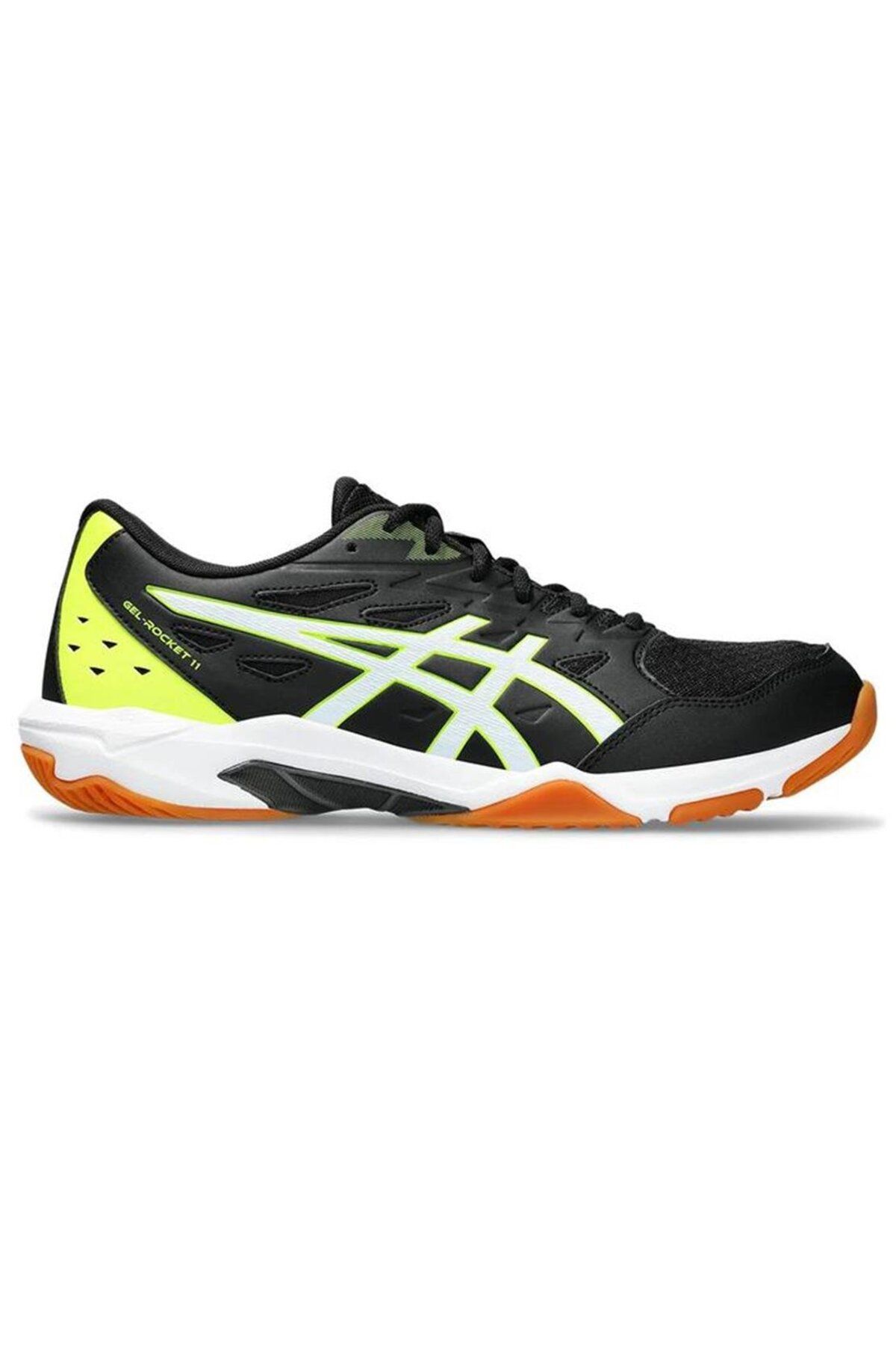 Asics Gel-Rocket 11 Siyah-Sarı Erkek Voleybol