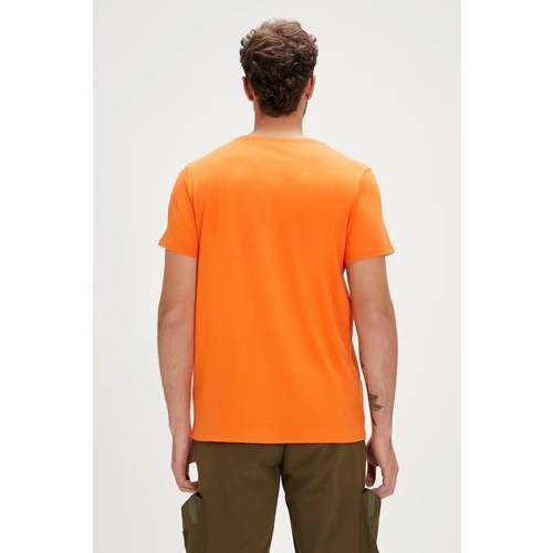 Bad Bear Bang Erkek Turuncu Yuvarlak Yaka Tişört