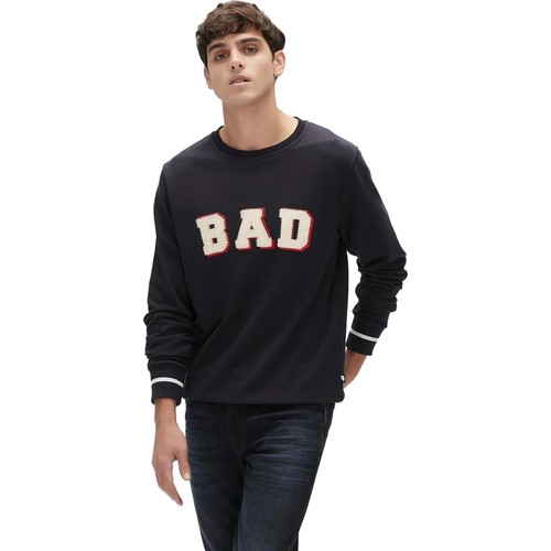 Bad Bear Felt Crewneck Erkek Sweatshirt - 23.02.12.013