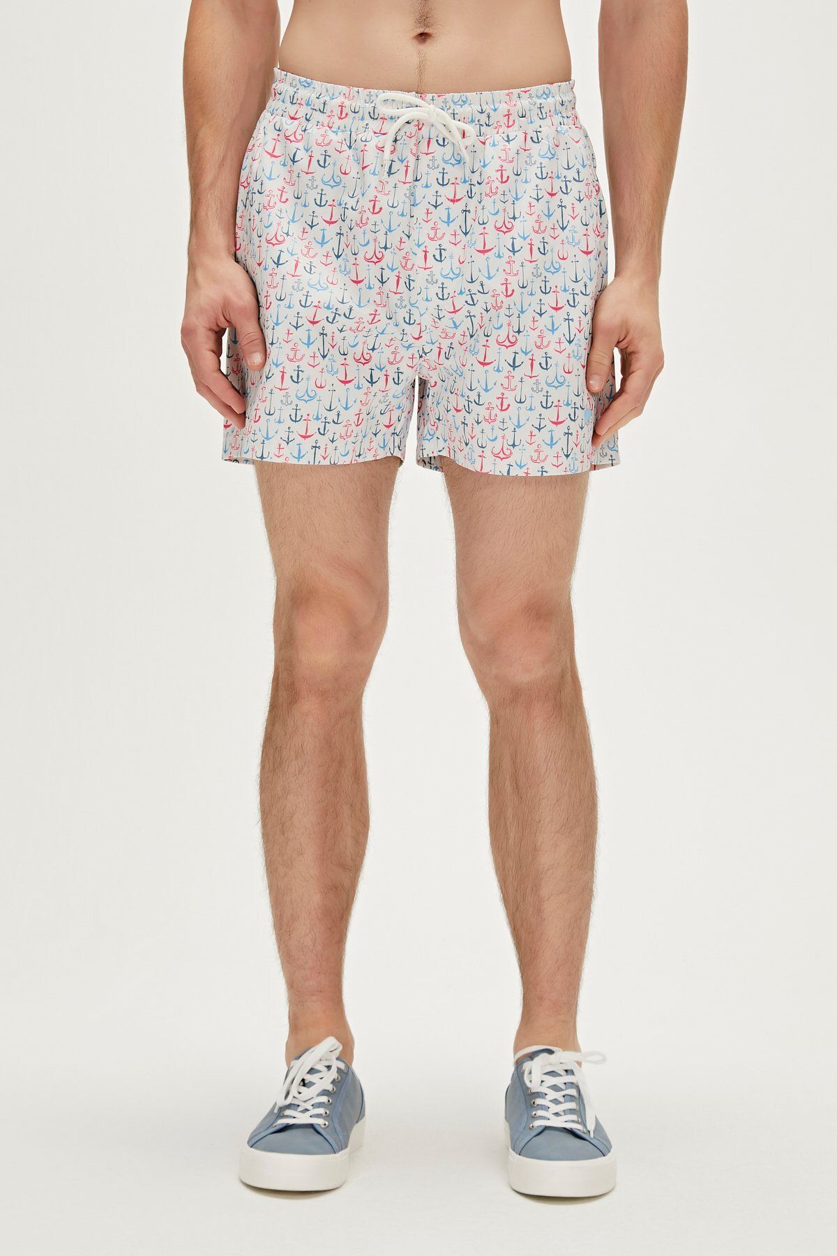 Bad Bear Anchor Erkek Beyaz Mayoşort