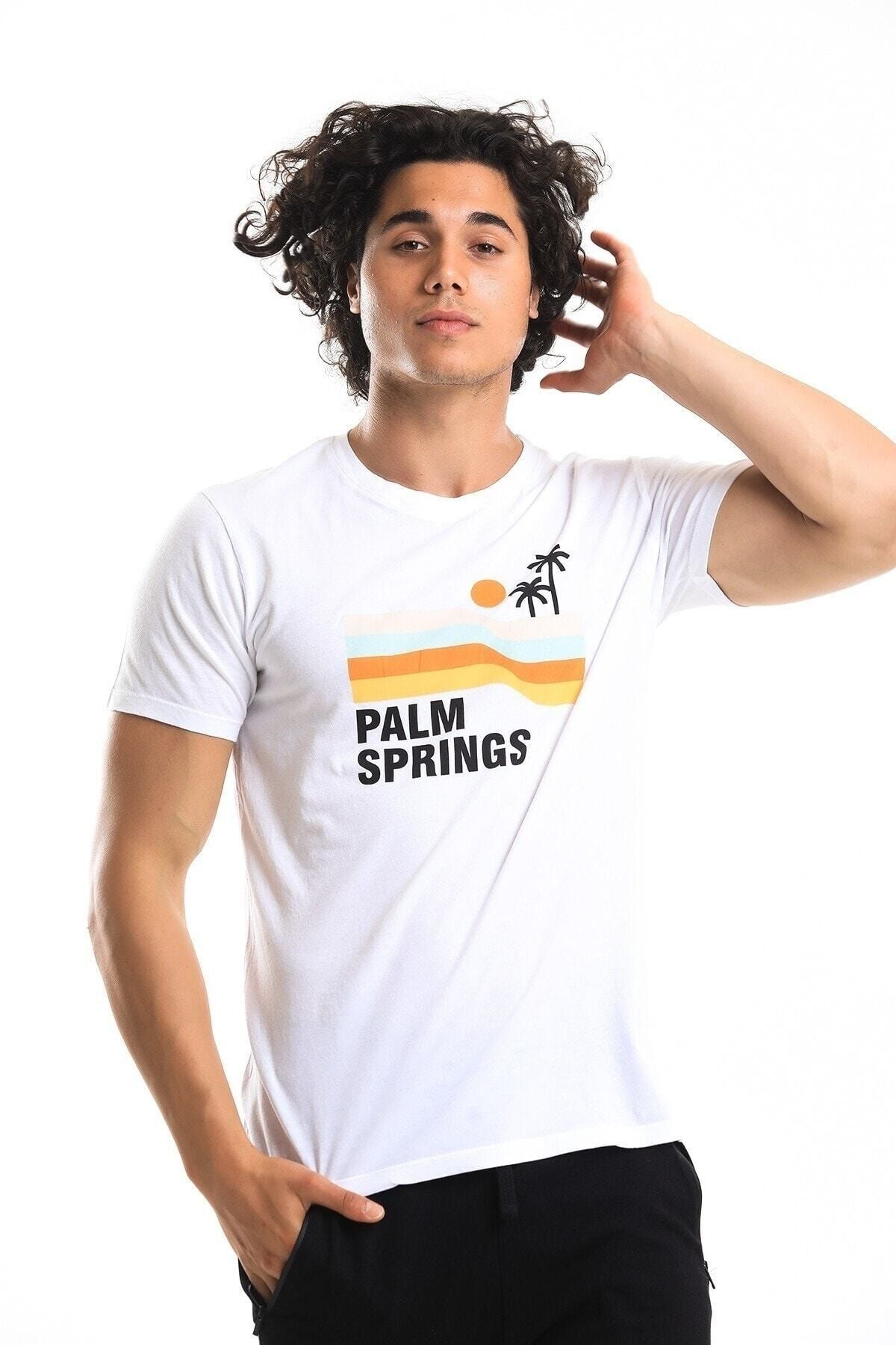 Superfly Men Tshirt Erkek Beyaz Tshirt 22515-24