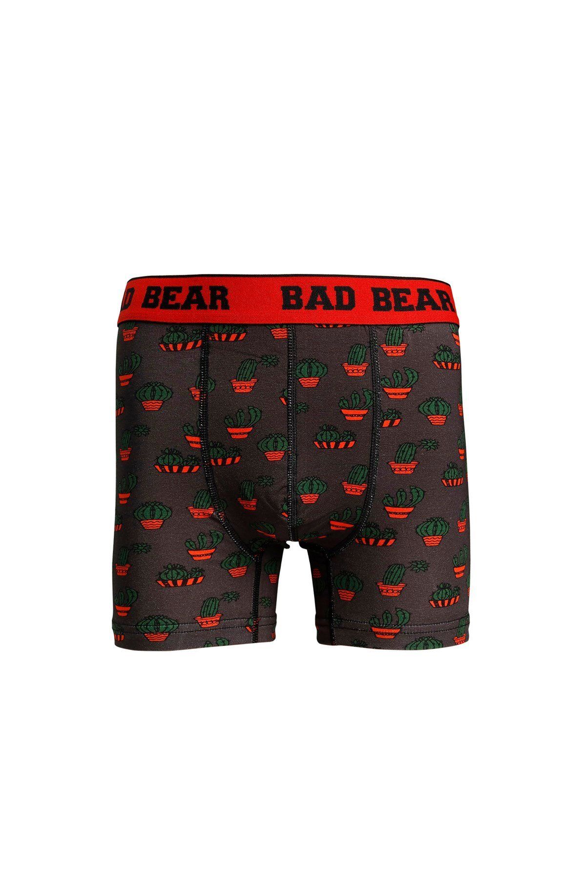 Bad Bear Cactus Erkek Desenli Boxer
