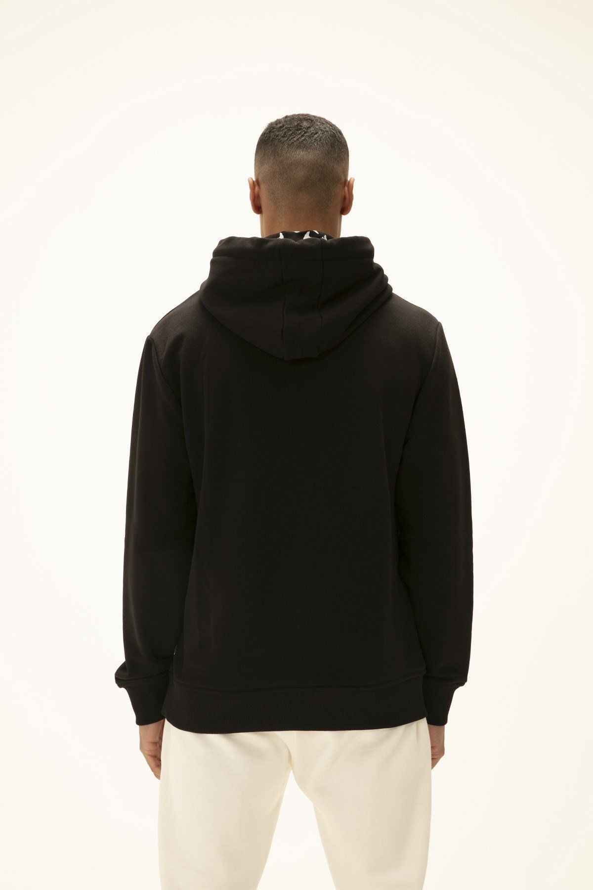 Bad Bear Bad Neck Erkek Siyah Kapüşonlu Sweatshirt