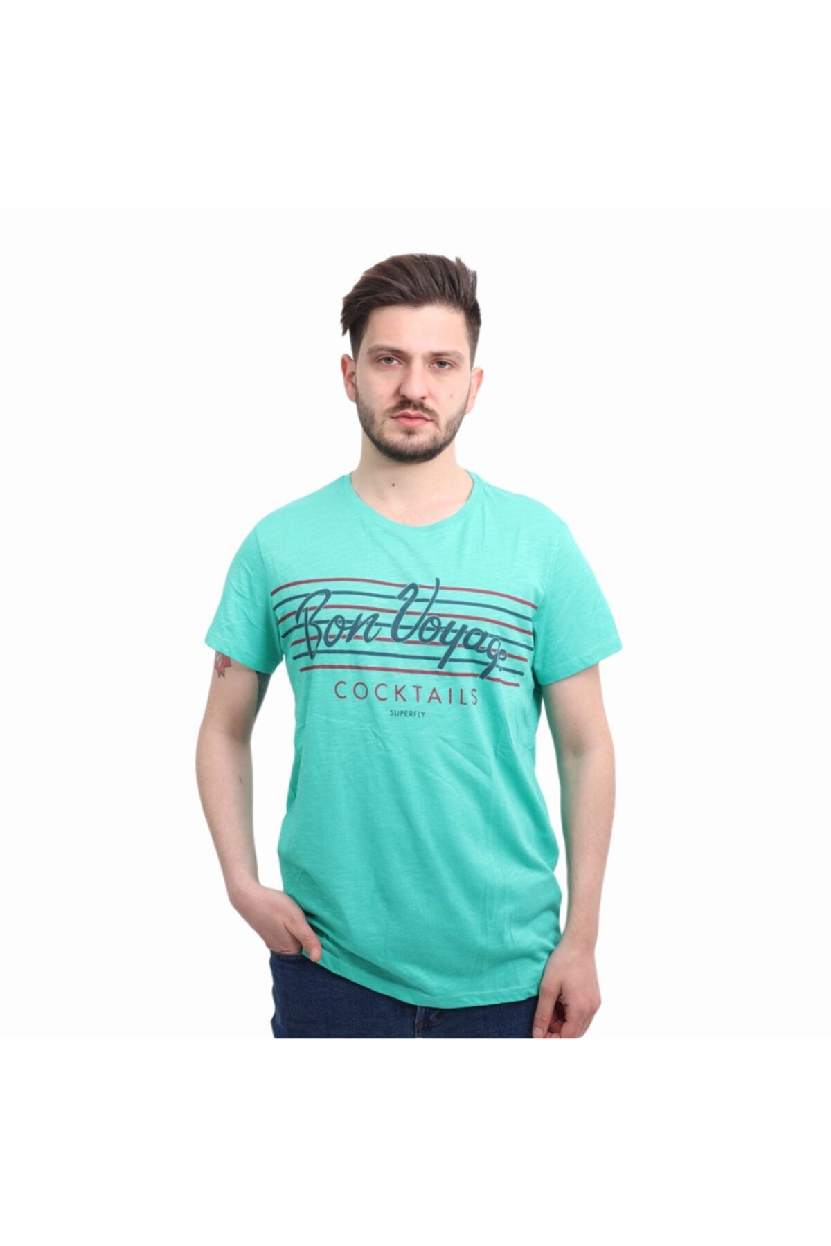 Superfly Basic T-Shirt Erkek Tişört 101181843020