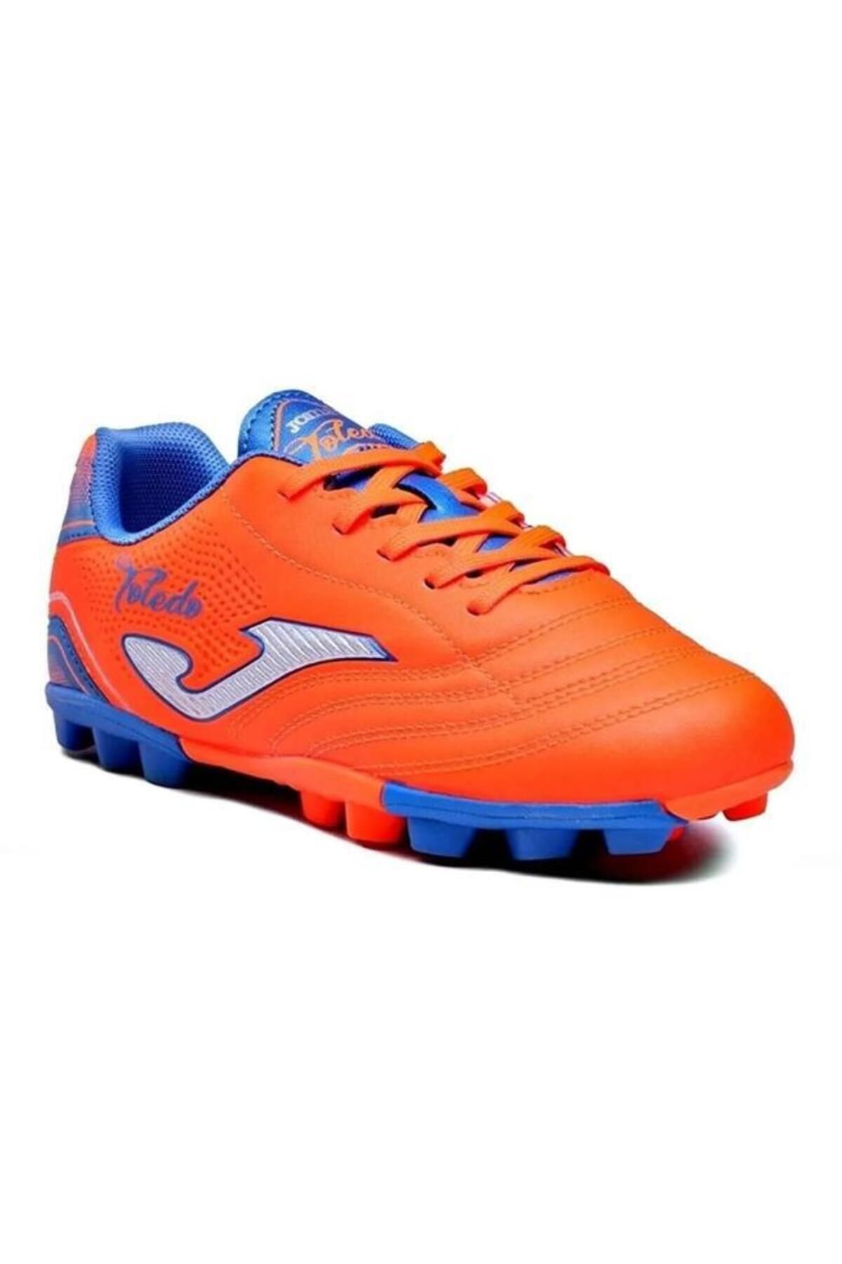 Joma Toledo Jr 2308 Royal Hard Ground Turuncu/mavi Çocuk Krampon