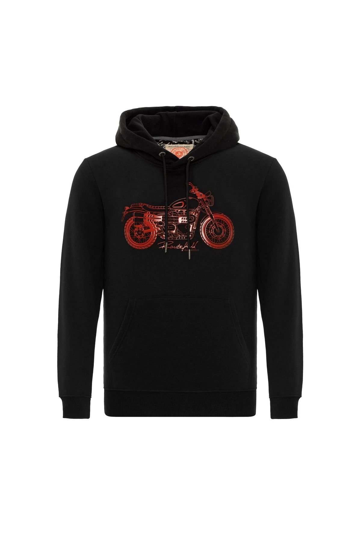 Routefield Horst Siyah Erkek Sweatshirt RFHORST2223-001