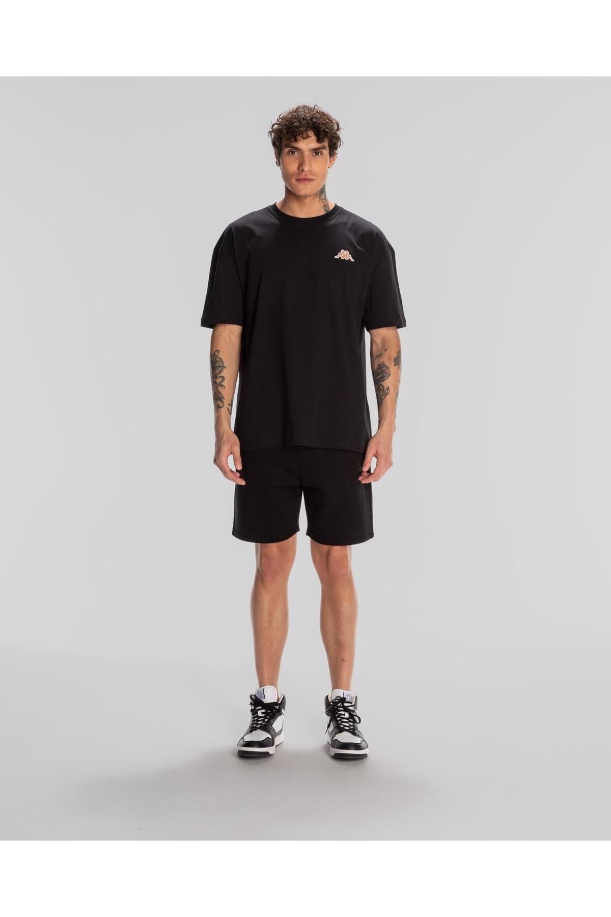 Kappa Kappa Sport Floyd Erkek Siyah T-Shirt 321W7TW-005
