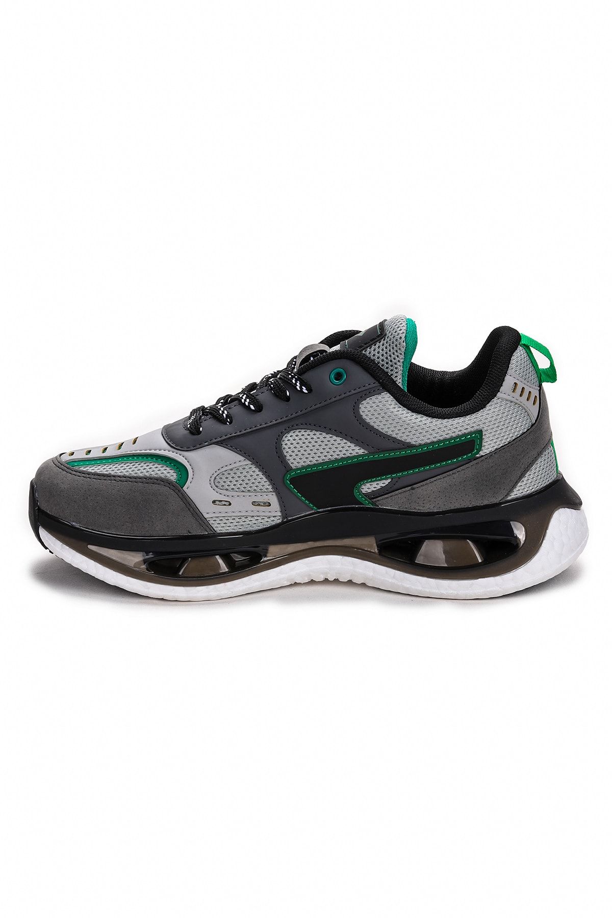 DUNLOP DNP-2203-Gri Yesil-Erkek GÜNLÜK SPOR AYAKKABI
