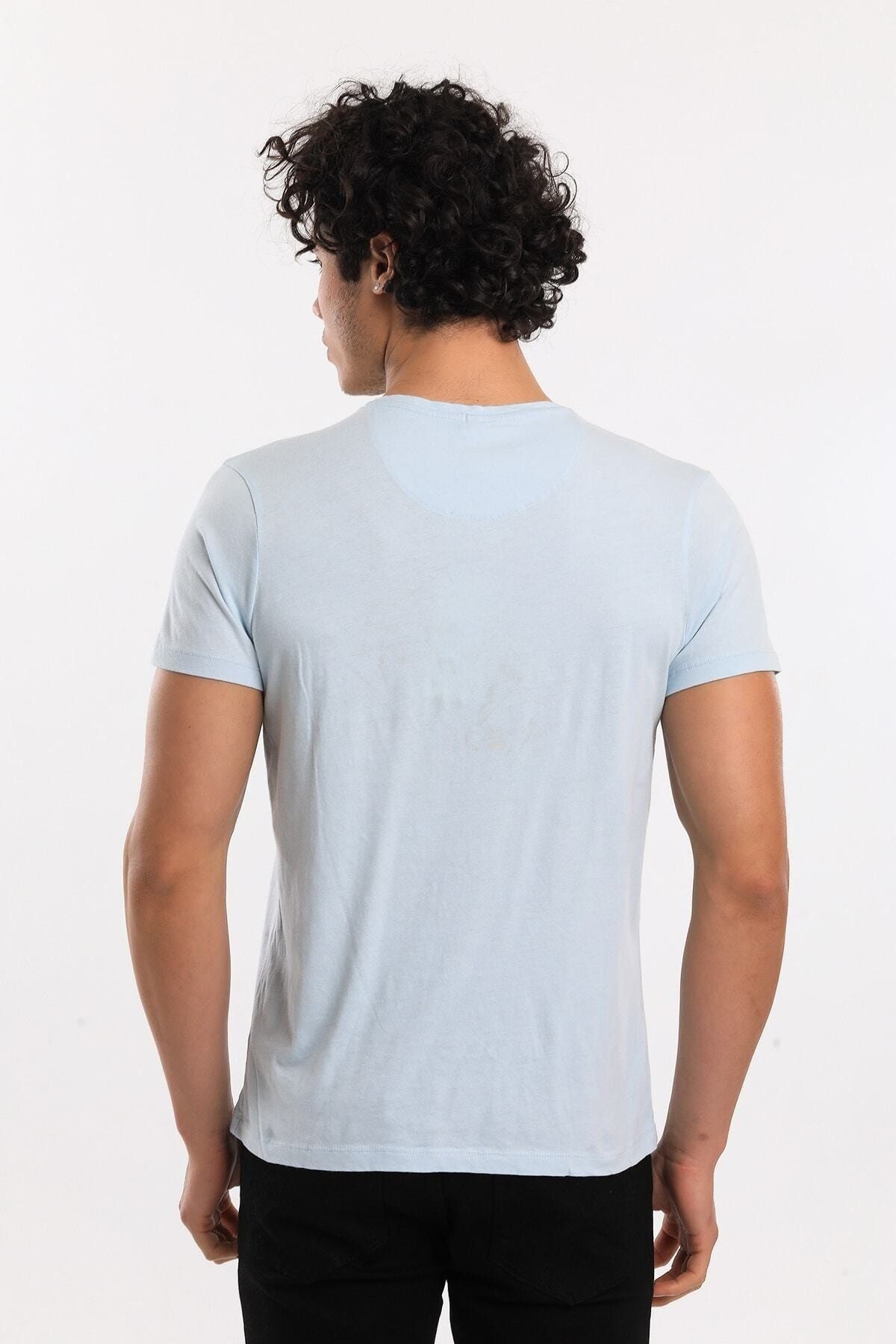 Superfly Men Tshırt L.Blue Erkek T-Shirt 21522-11