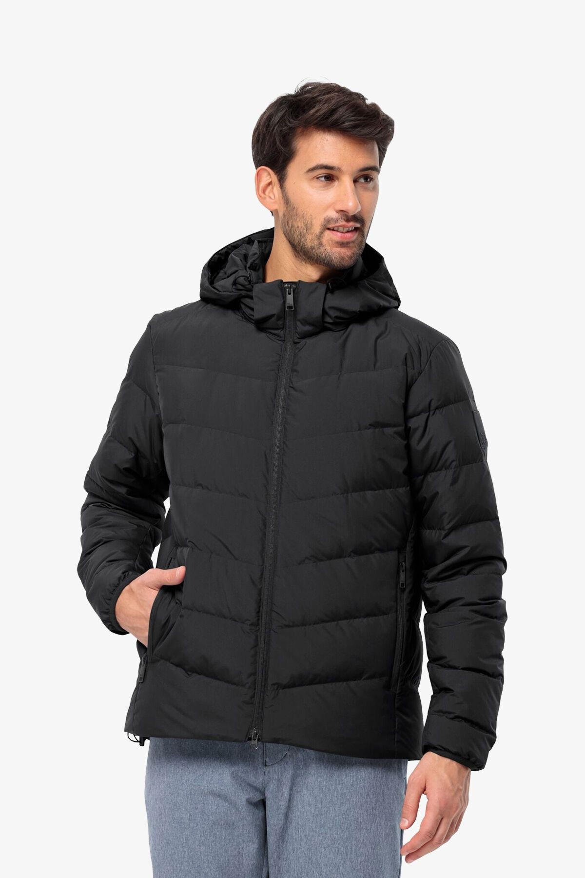 Jack Wolfskin Colonius Erkek Siyah Mont 