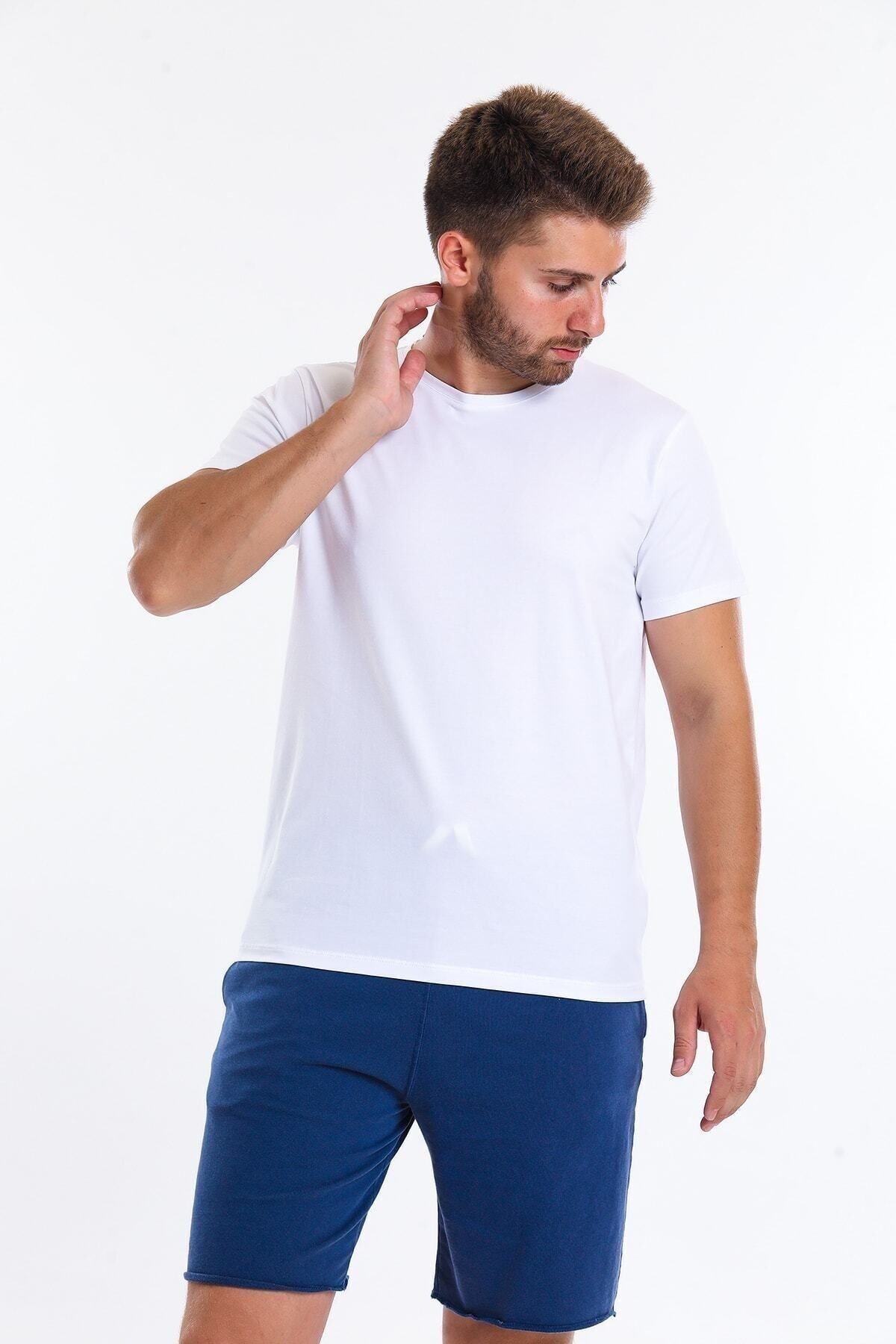 Superfly Men Tshirt Erkek Beyaz Tshirt 22588-24