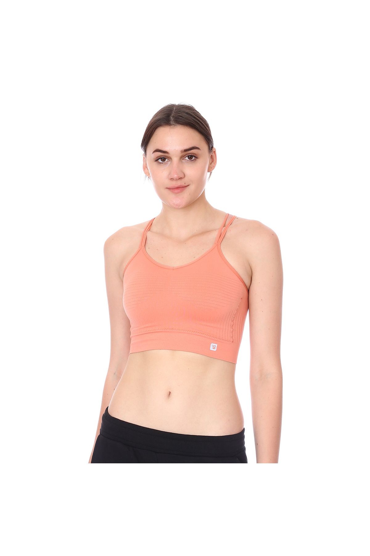 Sportive Spo-Seanewmidi Bra Kadın Pembe Günlük Stil Sporcu Sütyeni 712101-PMB