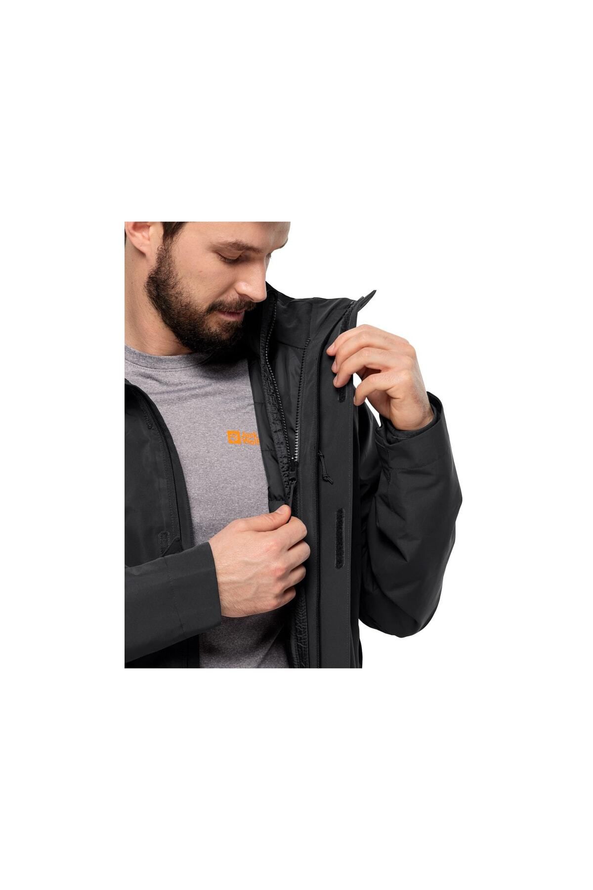 Jack Wolfskin Luntal 3ın1 Jkt M Erkek Outdoor Mont